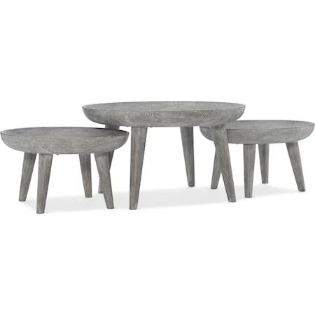Contemporary Nesting Cocktail Tables